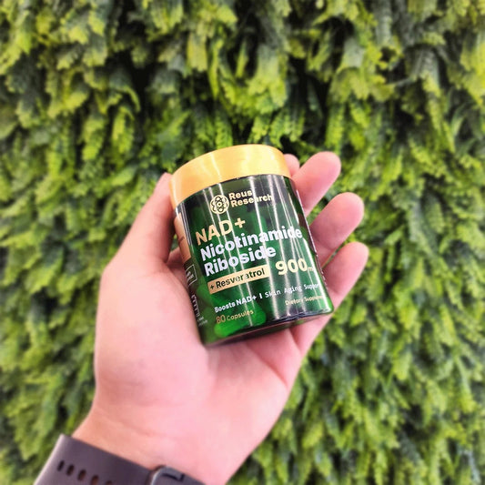 Resveratrol + NAD - 80 Cápsulas (Producto Americano)