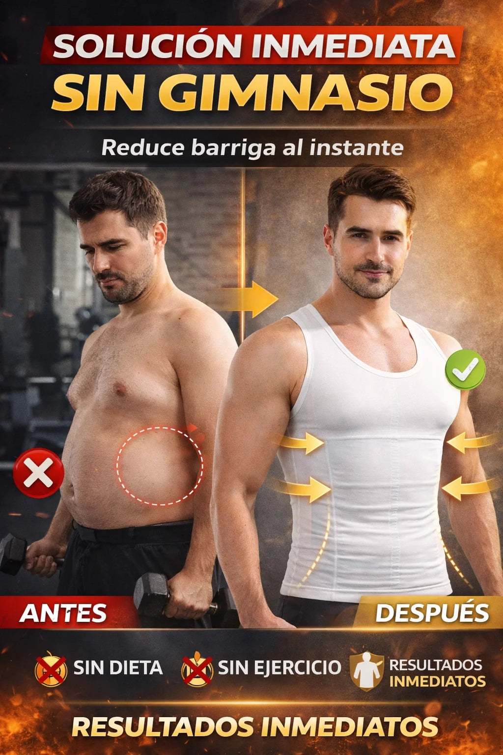 Camisilla de compresión